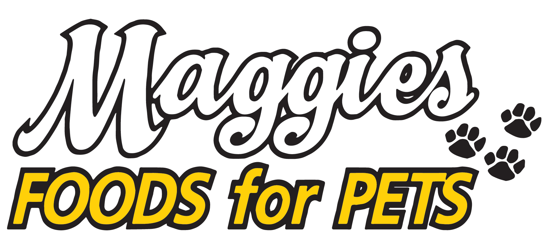 Maggie's foods for pets logo